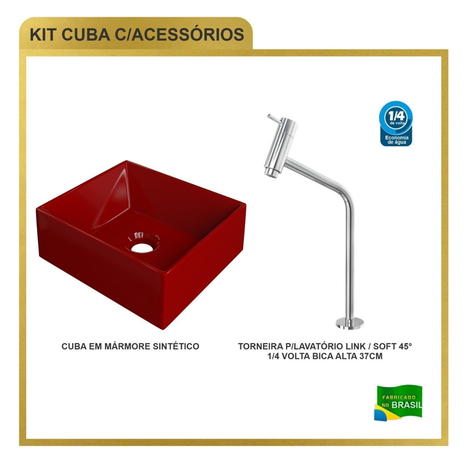 Kit Cuba Rt30 Riviera com Torneira Link 1062 - 7