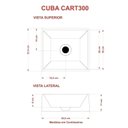 Ver imagem 5 de Kit Cuba Rt30 Riviera com Torneira Link 1062