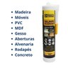 Selante Siliconado Alta Adesão Branco 360g Dtools - 2
