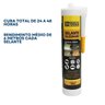 Selante Siliconado Alta Adesão Branco 360g Dtools - 3