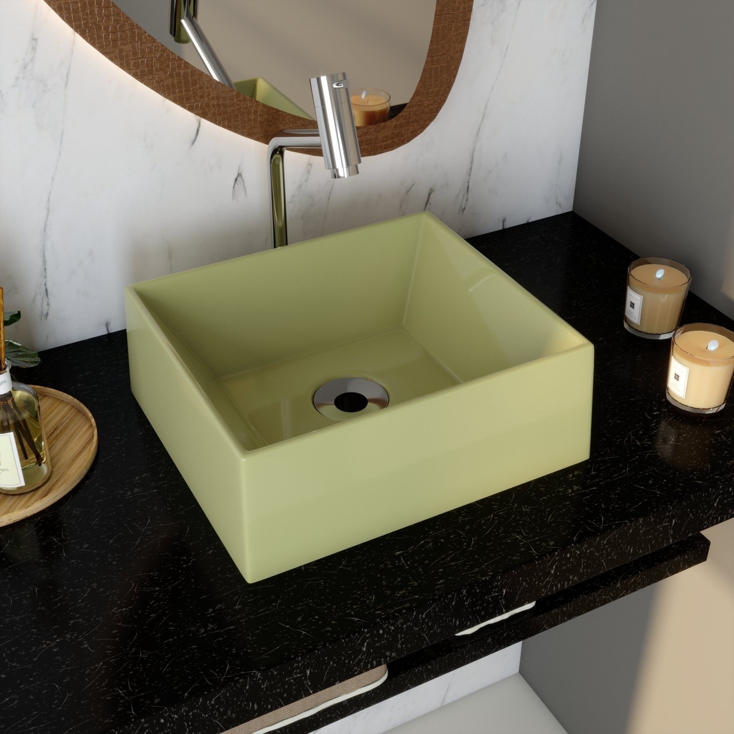 Kit Cuba Rt30 Riviera com Válvula Metal e Sifão com Flexível - 8