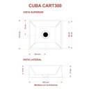 Ver imagem 4 de Kit Cuba Rt30 Riviera com Válvula Botal e Sifão com Flexível