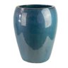 Vaso Vietnamita Cerâmica Importado Irlanda Pequeno Azul Turquesa D41cm x A50cm - 1