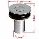 Ver imagem 5 de Kit Cuba Rt30 Riviera com Válvula Botal e Sifão com Flexível