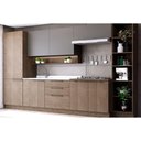 Ver imagem 4 de Balcão de Cozinha Amsterdam Ph 3132 C/ 2 Portas S/ Tampo 80cm Avela/off White - Herval
