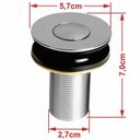 Ver imagem 5 de Kit Cuba Rt30 Riviera com Válvula Botal e Sifão com Flexível