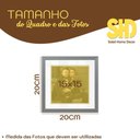 Ver imagem 6 de Kit 6 Quadros Porta Retrato Foto 15x15 Paspatur Preto 20x20