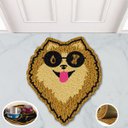 Ver imagem 1 de Tapete Pet Cachorro Spitz Lulu Racao Agua 50x60 Comedouro