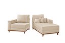 Ver imagem 5 de Sofá Cronos 185cm Chaise Lado Direito Meu Sofá Online