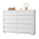 Ver imagem 1 de Cômoda Duetto 10 Gavetas Branco - Abz