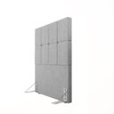 Ver imagem 6 de Cabeceira Solteiro 90cm Design Moderno para Quarto Linea