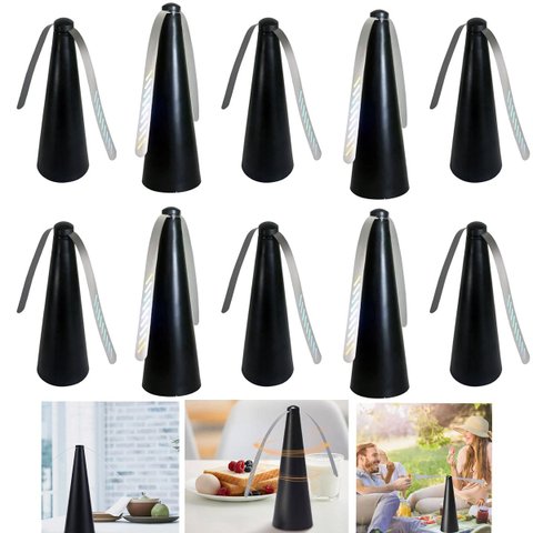 Ventilador Repelente Anti Inseto Kit 10 Uni Anti Inseto Mosquito Mosca Jardim Casa Mesa Piquenique a