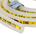 Ver imagem 4 de Mangueira para Gás de Cozinha Registro 80cm com Abraçadeiras | Aliança