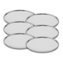 Ver imagem 2 de Conj. 6 Forma Assadeira Para Pizza Em Alumínio 20 Cm ALUMÍNIOS ABC 129