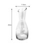 Decanter Vidro P/ Vinho Jarra Decorativa P/ Bebidas 1l 29cm - 4