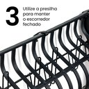 Ver imagem 5 de Cook Home Gaivota Escorredor Black 2631 Arthi