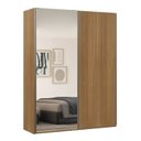 Ver imagem 2 de Guarda-Roupa Raffinato 100% MDF2 Portas 1 Espelho