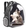 Mochila Pet Transporte Gato Cachorro Coelho Passeio Cao Visao Panoramica 360 Passeio Viagem - 8
