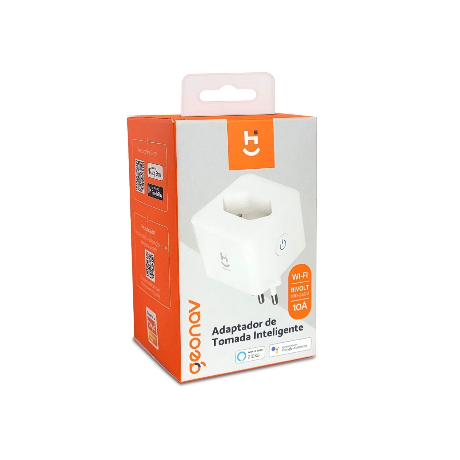 Adaptador de Tomada Inteligente Wi-fi/bluetooth Hi By - 8