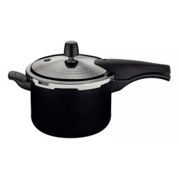 Panela Pressão Antiaderente 4,5l Preto com Concha Tramontina - 5