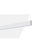 Ver imagem 1 de Boiserie/Ripado de Poliestireno m² 10MMX2,5CMX2M Branco Nmc Pisos