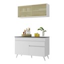 Ver imagem 1 de Armário de Cozinha Compacta 120cm Veneza Multimóveis V3688 Branco