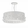 Lustre Infantil Pendente Borboletas Duplo - 50x16cm - 1