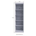 Ver imagem 4 de Armário 2 Portas Lavanderia Multiuso Multimóveis Vcr8002 Branco Branco