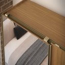 Ver imagem 3 de Guarda-Roupa Raffinato 100% MDF 2 Portas 1 Espelho