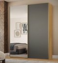 Ver imagem 1 de Guarda-Roupa Raffinato 100% MDF 2 Portas e 1 Espelho