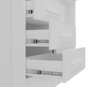 Ver imagem 5 de Cômoda Infantil 1 Porta 4 Gavetas Maya Espresso Móveis