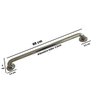 Barra de Apoio Alça Suporte para Parede 60cm Aço Inox 304 - 2