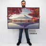 Quadro Tela Canvas As Margens do Monte Fuji Japão com Moldura Branca 120x80cm - 2