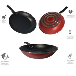 Conjunto Frigideira 2 Peças Marcolar N24 e 26 Antiaderente - 2