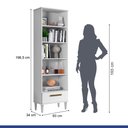 Ver imagem 6 de Armário Multiuso 2 Portas 1 Gavetas Natal