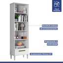 Ver imagem 5 de Armário Multiuso 2 Portas 1 Gavetas Natal