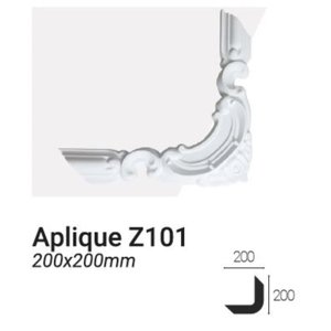 Acabamento Z101 - para Kit Boiserie S4 - 4 Cantos