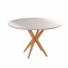 Mesa Simpatia Candian 108cm Redonda com Vidro - 1