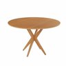 Mesa Simpatia Candian 108cm Redonda sem Vidro Tampo Amadeirado - 1