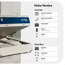 Ver imagem 3 de Cama Box Baú Casal Colchão Comfort Class Pillow Top 138x188 Azul/suede Branco