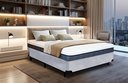 Ver imagem 1 de Cama Box Casal Serenelife - Suede Cinza Claro