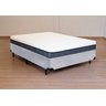 Cama Box Casal Serenelife - Suede Cinza Claro - 2
