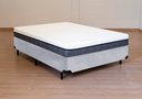 Ver imagem 2 de Cama Box Casal Serenelife - Suede Cinza Claro
