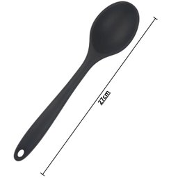 Panela de Pressão 4,5 Litros Antiaderente Fechamento Externo + Descanso Redondo + Colher de Silicone - 4