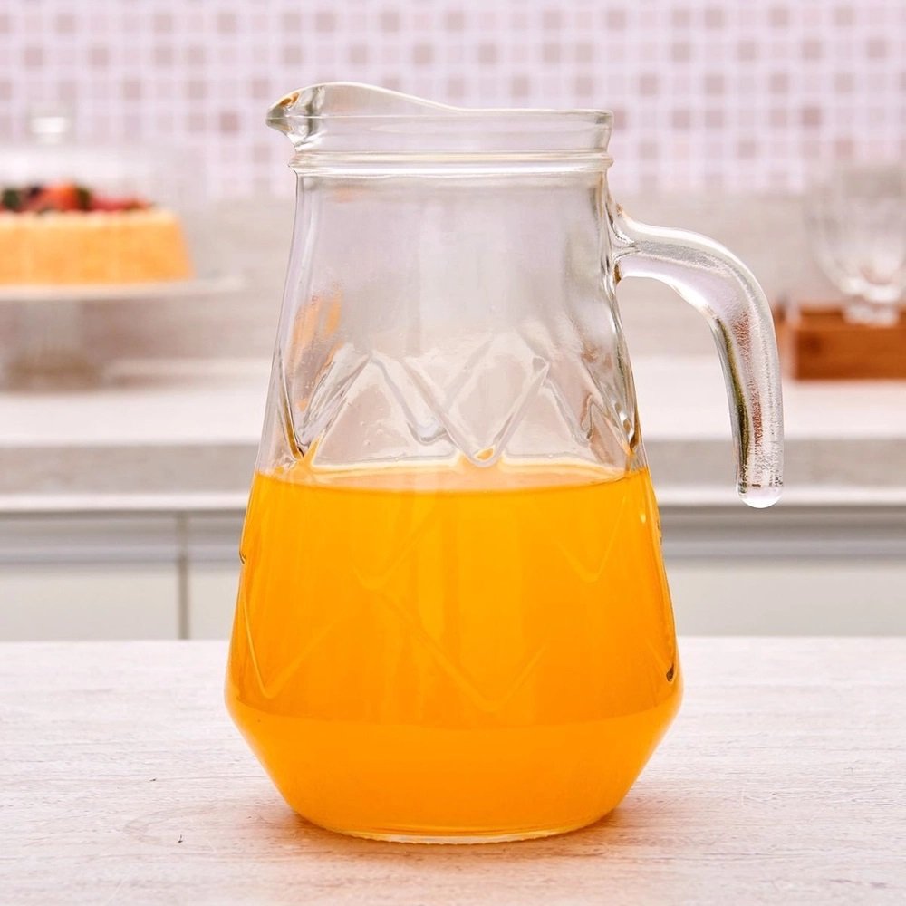 Jogo 2 Jarras de Vidro Para Água e Sucos Maracatu 1500ml - Nadir ...
