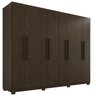 Guarda-roupa 8 Portas 4 Gavetas Milano - 3
