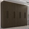 Guarda-roupa 8 Portas 4 Gavetas Milano - 1