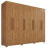 Guarda-roupa 8 Portas 4 Gavetas Milano - 3