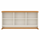 Ver imagem 5 de Armário Buffet para Sala de Jantar 3 Portas Pés Ripados 135 cm Berlin - Off White/Naturale