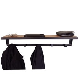 Kit Sapateira Sd 3503 Preto + Cabideiro Sd 3504 Cor:preto - 4